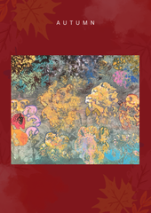 Abstract on Pink Texture-Art Print
