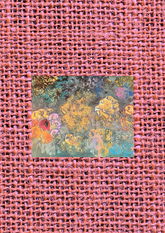 Abstract on Pink Texture-Art Print