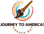 Journey To America! Creating Art!