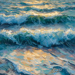 Ocean Waves — Art Print