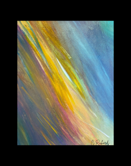 Shifting Colors-Abstract Art Print